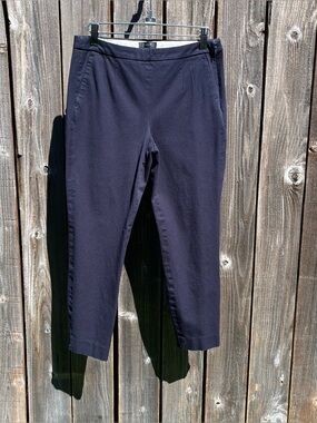 J. Crew navy Martie ankle pant size 4